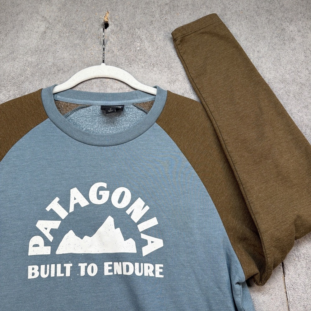 Patagonia Crew Sweatshirt Geologers Lightweight‎ Graphic Logo Medium